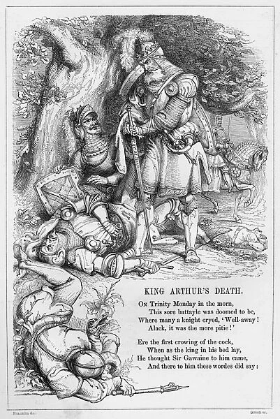 British Ballad, King Arthurs Death