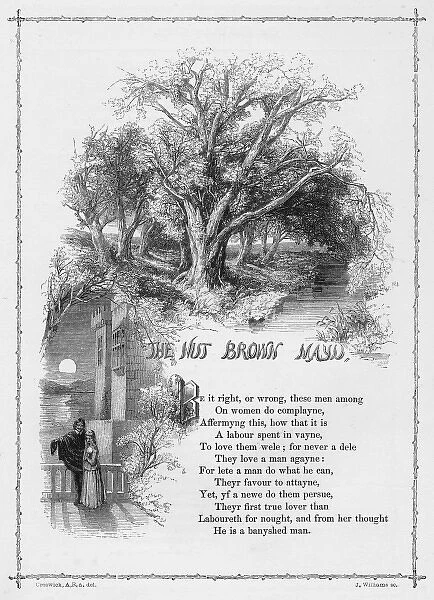 British Ballad, The Nut-Brown Mayd (Maid)