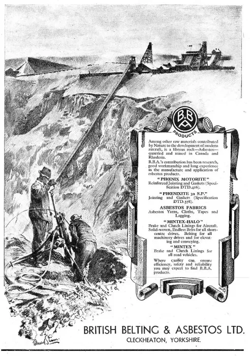 Framed Print : British Belting & Asbestos. Asbestos Framed Print : British Belting & Asbestos. Asbestos