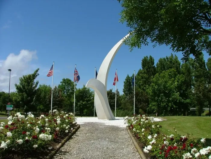 Framed Print : British & Canadian Liberators Monument Bretteville Framed Print : British & Canadian Liberators Monument Bretteville