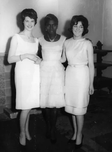 British Caribbean Woman and Two English Women in Nottingham, 1960s