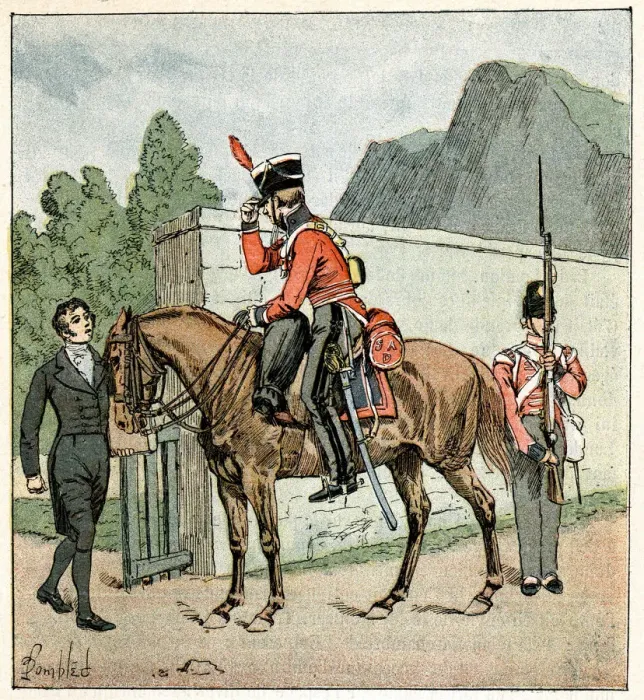 Framed Print : British cavalry Framed Print : British cavalry