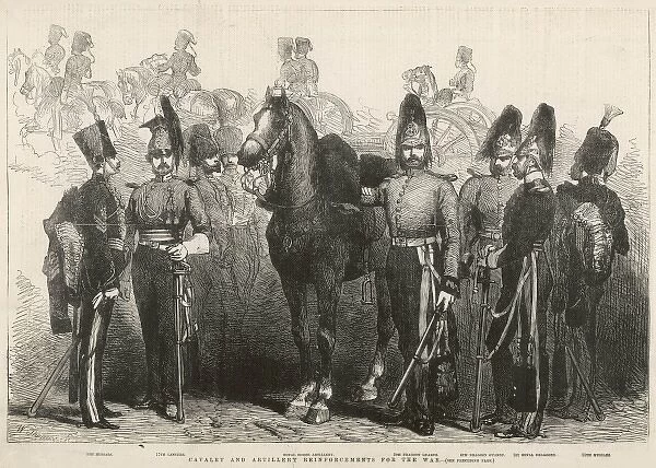 British Cavalry and Artillery Units during the Crimean War