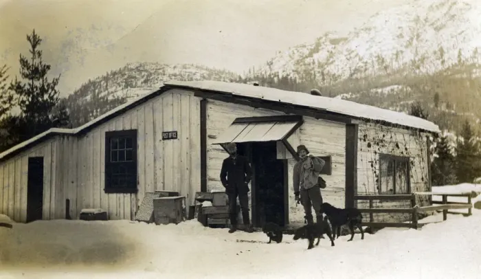 Framed Print : British Columbia, Canada - Post Office