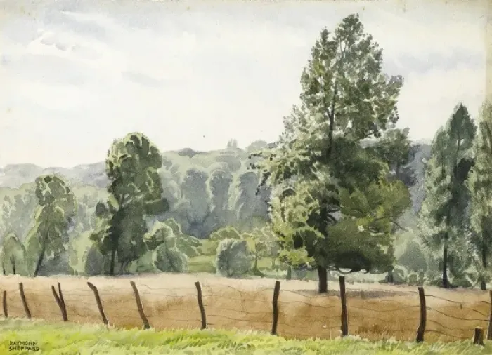 Framed Print : British countryside