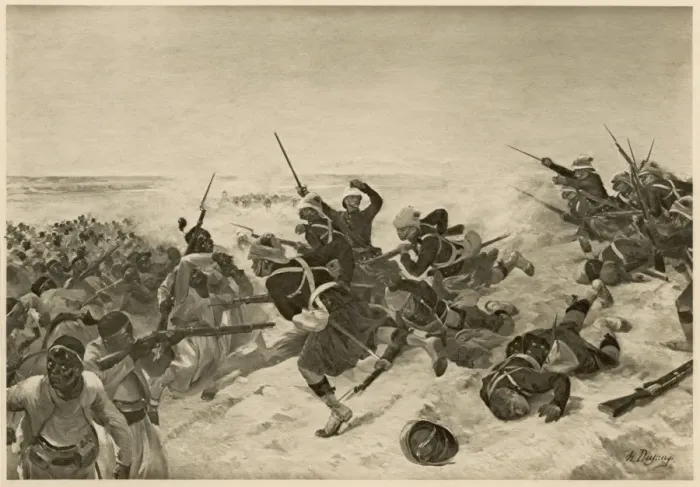 Framed Print : British Defeat Theodore Framed Print : British Defeat Theodore