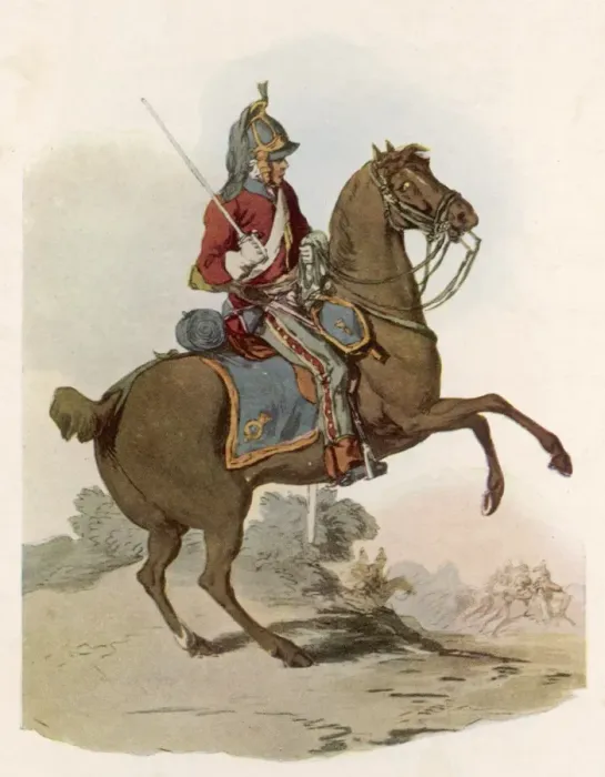Framed Print : British Dragoon 1815 Framed Print : British Dragoon 1815