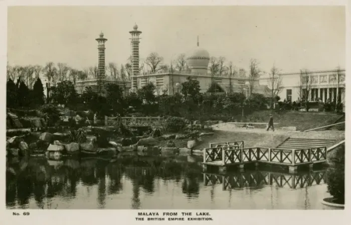 Framed Print : The British Empire Exhibition - Malaya Pavilion Framed Print : The British Empire Exhibition - Malaya Pavilion