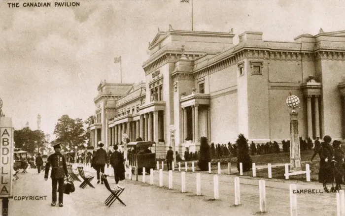 Framed Print : British Empire Exhibition - Wembley - Canadian Pavilion Framed Print : British Empire Exhibition - Wembley - Canadian Pavilion