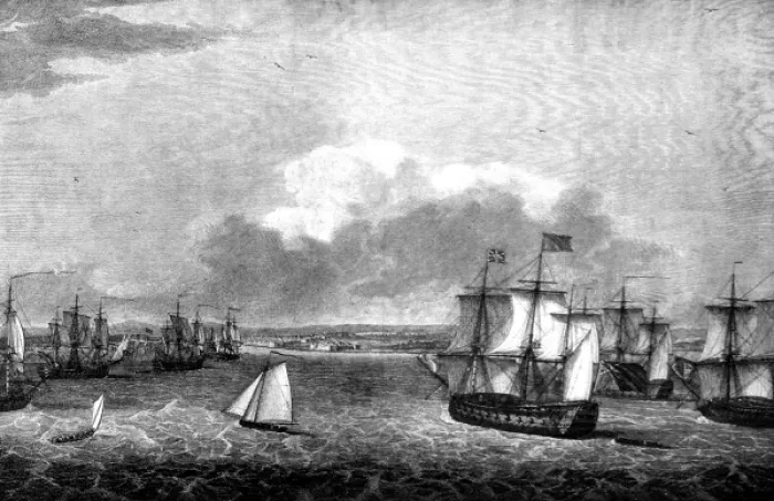 Framed Print : The British Expedition Against Havana, 1762 Framed Print : The British Expedition Against Havana, 1762