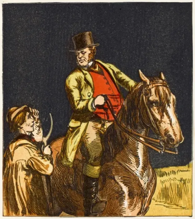Framed Print : British Farmer, 1867 Framed Print : British Farmer, 1867