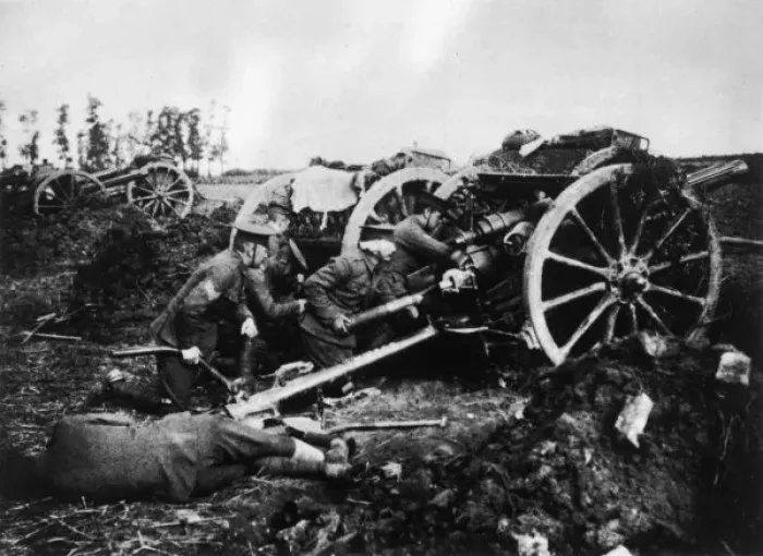Framed Print : British Field Artillery Framed Print : British Field Artillery