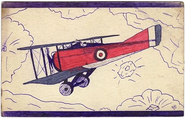 British fighter plane, WWI by George Ranstead