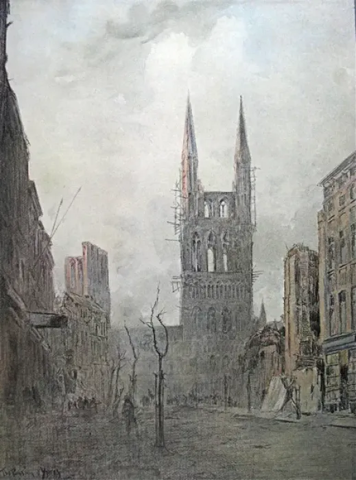 Framed Print : The British Firing Line