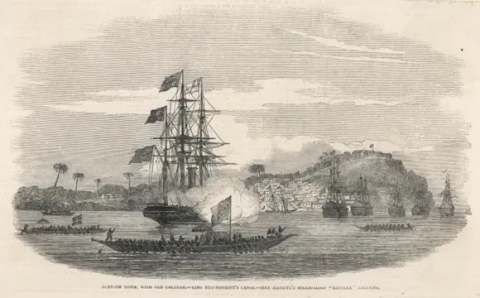 Framed Print : British Fleet / Nigeria Framed Print : British Fleet / Nigeria