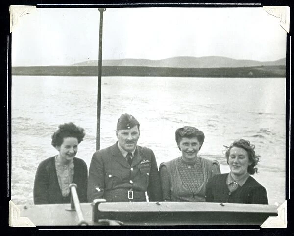 British forces colleagues at Scapa Flow, WW2