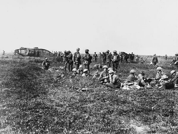 British front in France in 1918