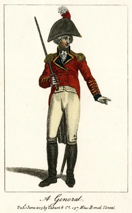 Framed Print : British general, 19th century Framed Print : British general, 19th century