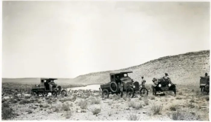 Framed Print : British ground support convoy in desert, Middle East Framed Print : British ground support convoy in desert, Middle East