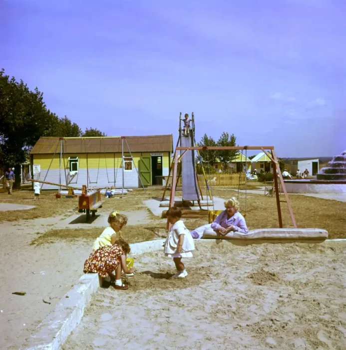 Framed Print : British Holiday Camp Framed Print : British Holiday Camp
