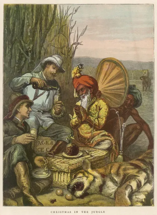 Framed Print : BRITISH / INDIA / CHRISTMAS Framed Print : BRITISH / INDIA / CHRISTMAS