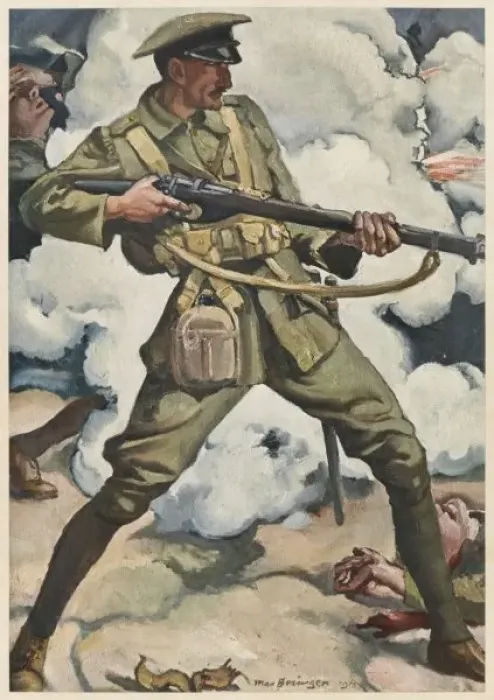 Framed Print : British Infantryman Framed Print : British Infantryman