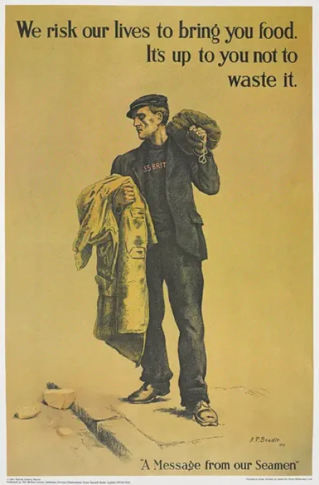 Framed Print : British Information Poster, WW1 Framed Print : British Information Poster, WW1