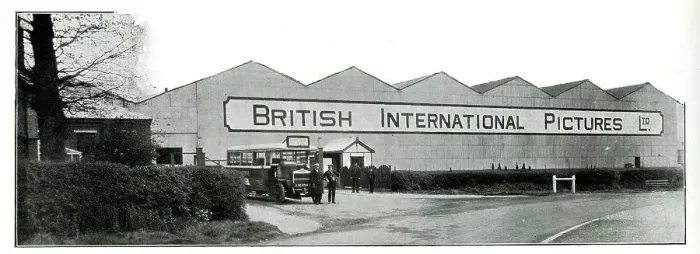 Framed Print : British International Pictures Ltd, film studio, Elstree Framed Print : British International Pictures Ltd, film studio, Elstree