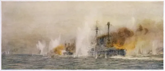 Framed Print : British at Jutland Framed Print : British at Jutland
