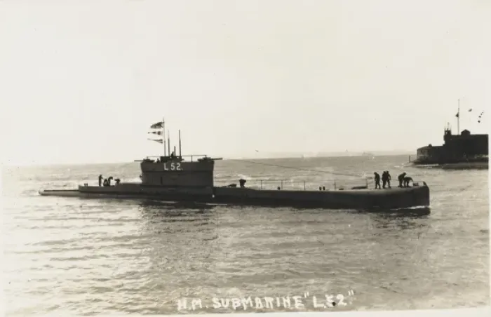 Framed Print : British L52 Submarine Framed Print : British L52 Submarine
