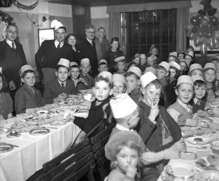 Framed Print : British Legion Childrens Christmas Party, Walton, Essex Framed Print : British Legion Childrens Christmas Party, Walton, Essex