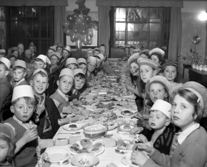 Framed Print : British Legion Childrens Christmas Party, Walton, Essex Framed Print : British Legion Childrens Christmas Party, Walton, Essex