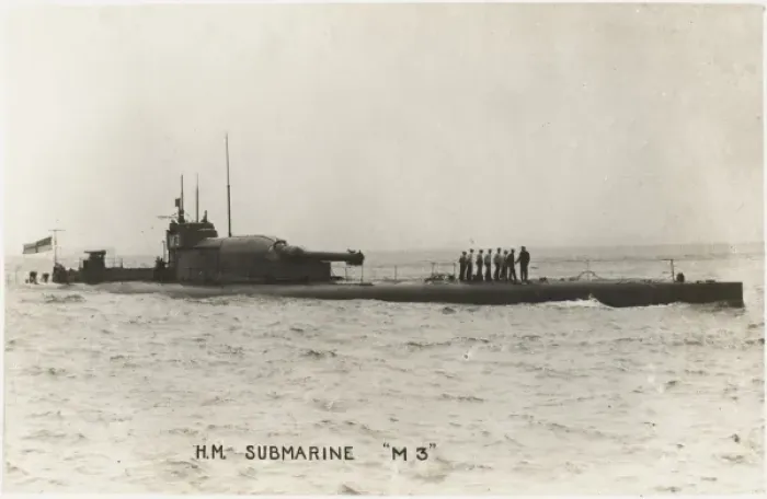 Framed Print : British M3 Submarine Framed Print : British M3 Submarine