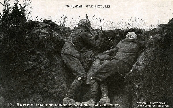 British Machine Gunners - World War One
