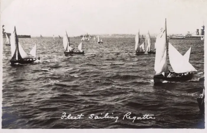Framed Print : British Mediterranean Fleet Sailing Regatta Framed Print : British Mediterranean Fleet Sailing Regatta