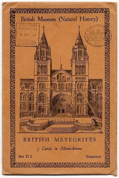 British Meteorites, postcard set