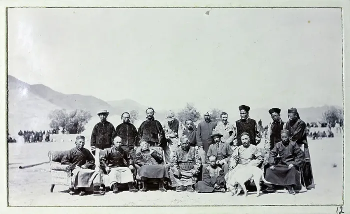Framed Print : British Military Campaign to Tibet - Coronation Day group Framed Print : British Military Campaign to Tibet - Coronation Day group