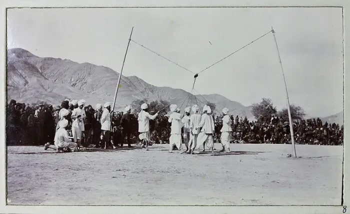 Framed Print : British Military Campaign to Tibet - Coronation Day sports Framed Print : British Military Campaign to Tibet - Coronation Day sports