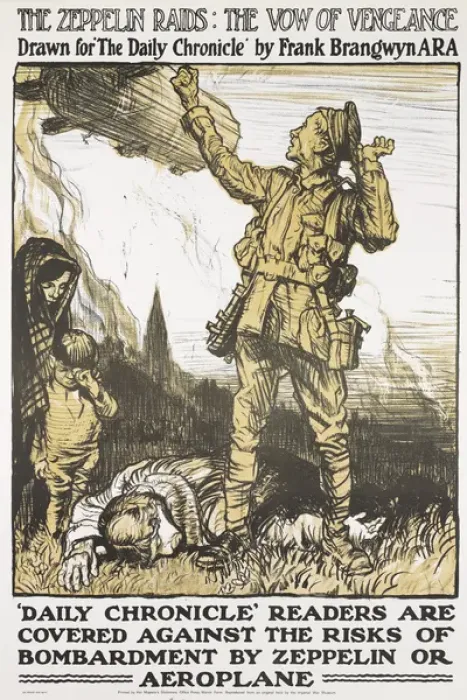 Framed Print : British Military Poster, WW1 Framed Print : British Military Poster, WW1