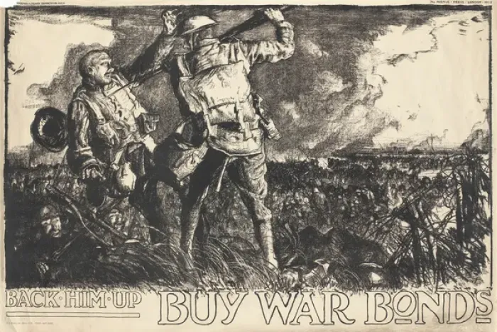 Framed Print : British Military Poster, WW1 Framed Print : British Military Poster, WW1