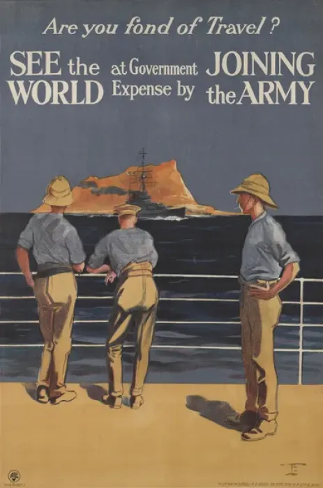 Framed Print : British Military Recruitment Poster - Inter-war period Framed Print : British Military Recruitment Poster - Inter-war period