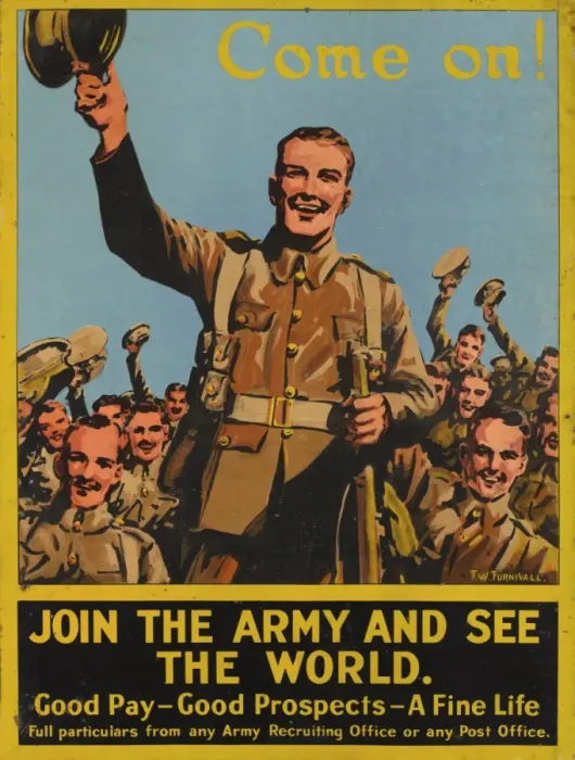 Framed Print : British Military Recruitment Poster - Inter-war period Framed Print : British Military Recruitment Poster - Inter-war period