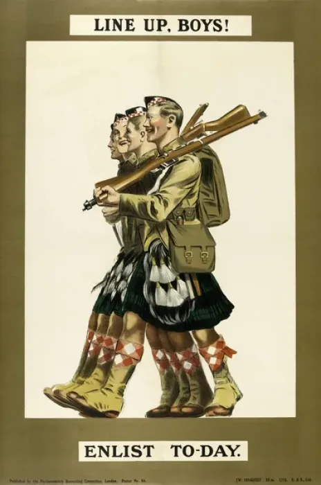 Framed Print : British Military Recruitment Poster, WW1 Framed Print : British Military Recruitment Poster, WW1