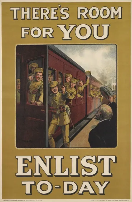 Framed Print : British Military Recruitment Poster, WW1 Framed Print : British Military Recruitment Poster, WW1