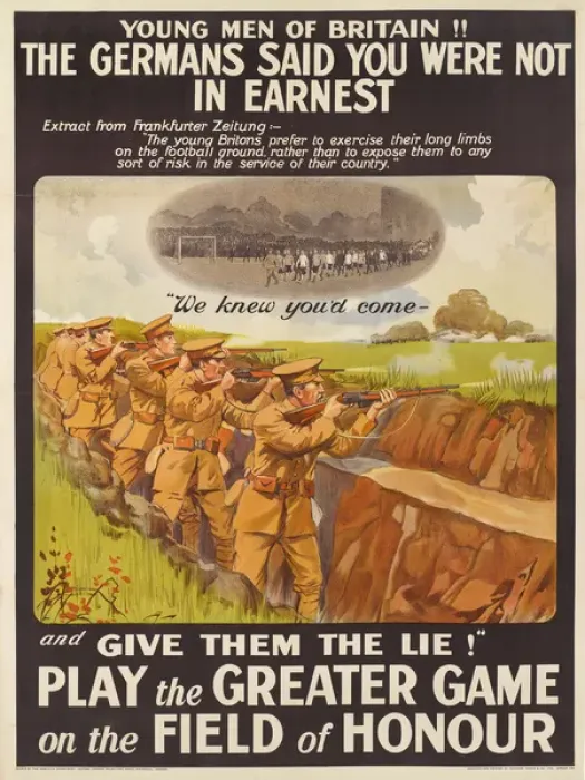 Framed Print : British Military Recruitment Poster, WW1 Framed Print : British Military Recruitment Poster, WW1