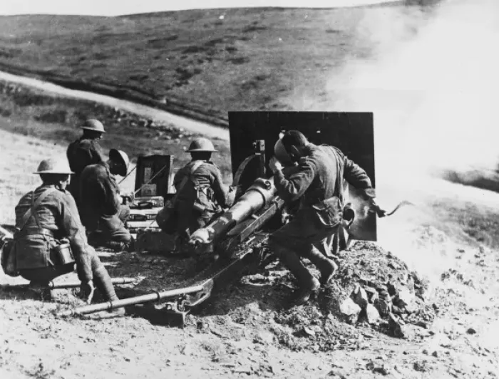 Framed Print : British mountain gun Framed Print : British mountain gun