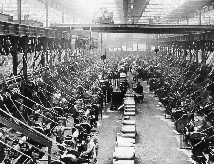 Framed Print : British Munitions factory during WW1 Framed Print : British Munitions factory during WW1