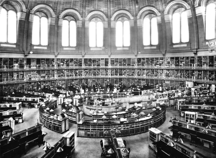 Framed Print : British Museum - reading room Framed Print : British Museum - reading room