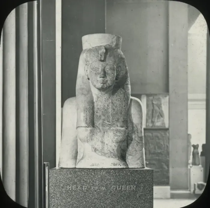 Framed Print : British Museum Statue of Queen probably in B. C. 1300 Framed Print : British Museum Statue of Queen probably in B. C. 1300