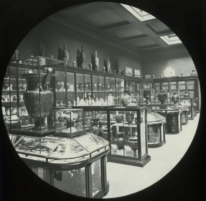 Framed Print : British Museum Vase Room Framed Print : British Museum Vase Room